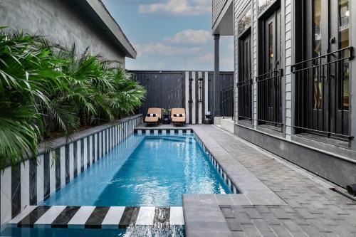 Lower Garden District House | 2 Designer NOLA Homes Heated Pools & Rooftops