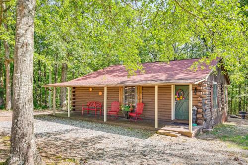 Murfreesboro House | Arkansas Log Cabin Rental Near Lake Greeson!