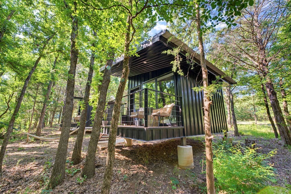 Alvord Cabin | Charming Woodland Cabin Retreat near River and Grasslands in Texas