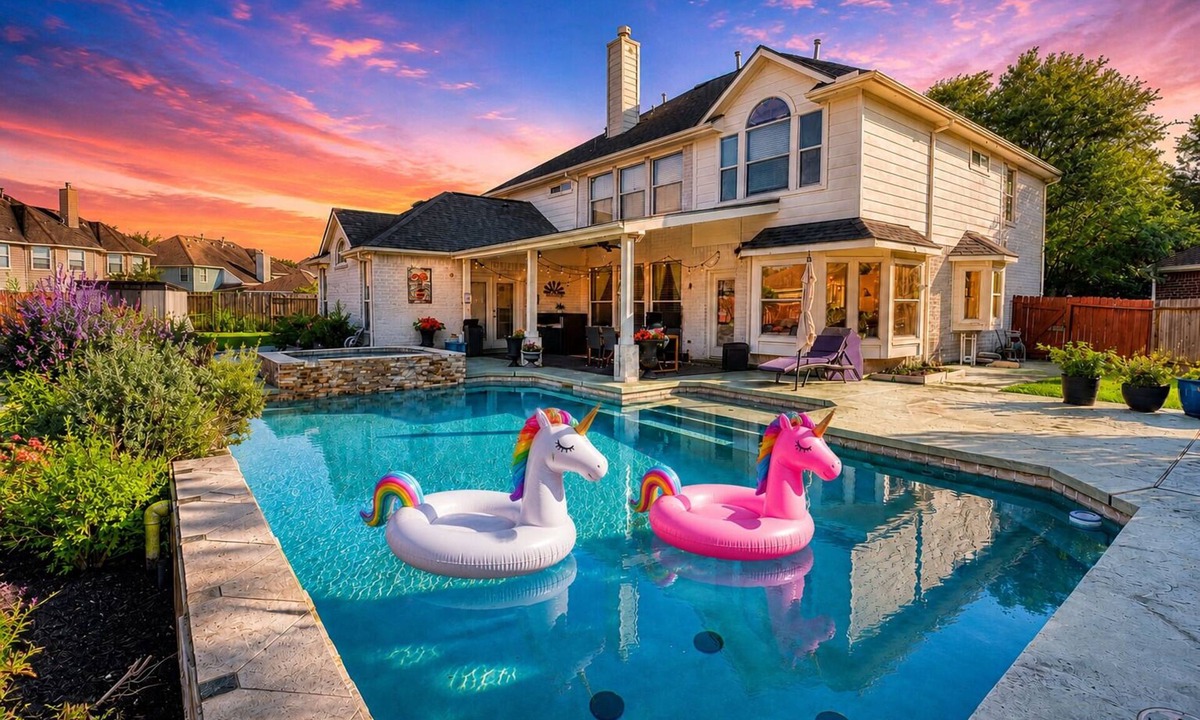 Clodine House | FIFA Traveler's Oasis Pool Sauna Patio Arcade Sleep 14+