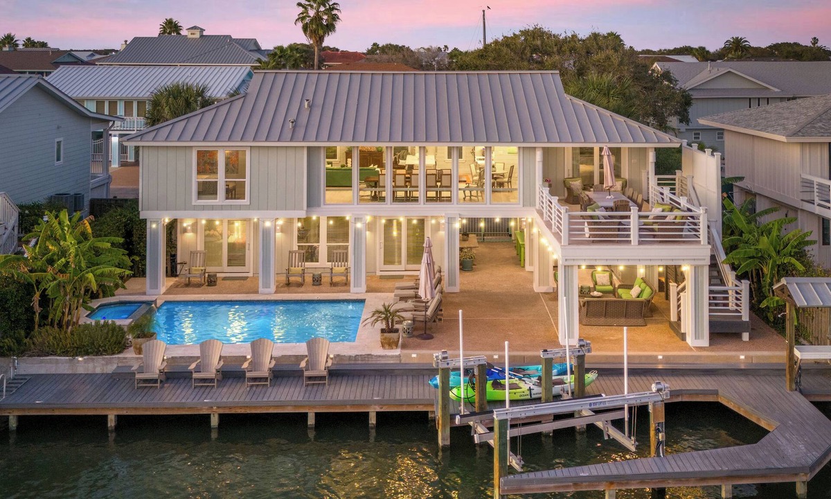 Key Allegro House | Heated Pool, Hot Tub, Kayaks, Fishing, 5BR Waterfront Home in Key Allegro
