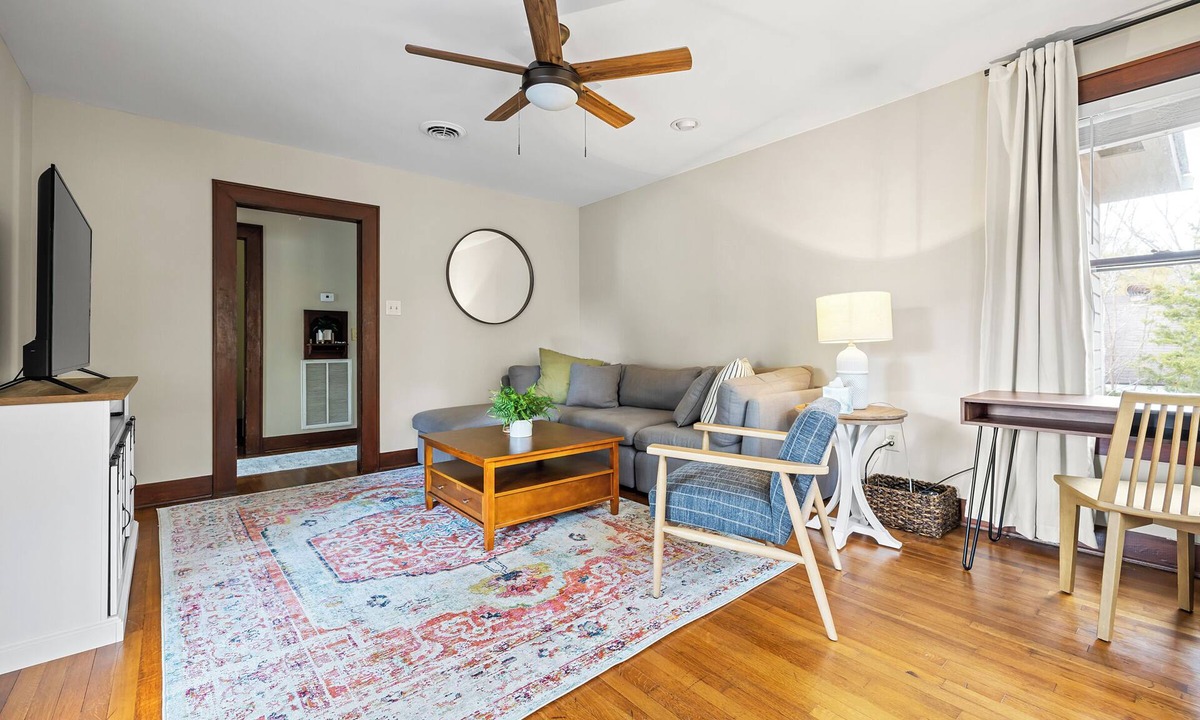 Pineville Apartment | Historical Charm, Comfy & Very Clean 1BR less than10 min drive to Hospitals