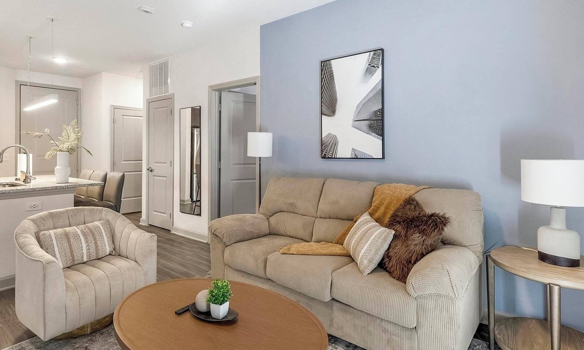 North Arlington Apartment | Landing | Modern 2BD, Yoga Studio, Gym