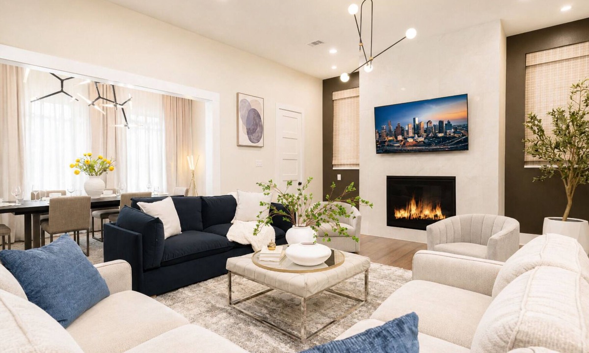Washington Ave./ Memorial Park House | Luxe Stay!5 beds Rooftop Prime Loc Downtown