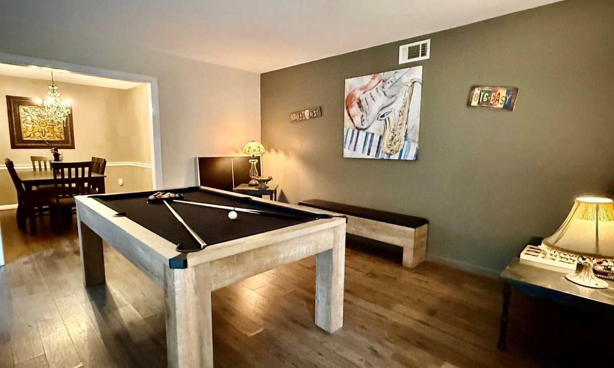 Old Aurora House | Mid Term Rental | Pet-Friendly w/Pool Table, Fire Pit & 5 Mi French Quarter