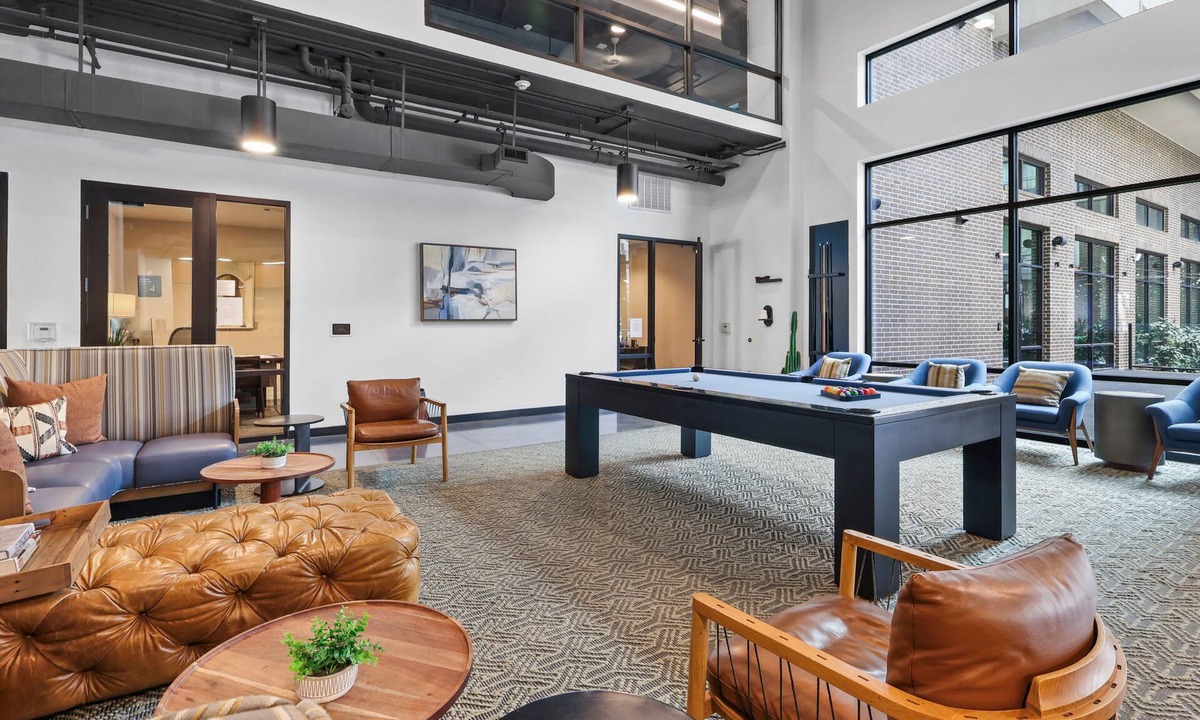 West Dallas Apartment | Modern 1-Bedroom Near Downtown Dallas with Pool-View Balcony