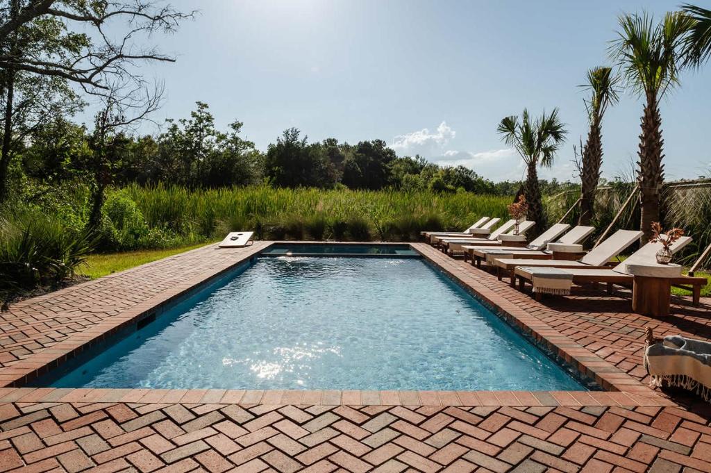 Bay St Louis House | Modern Coastal Home with Heated Pool