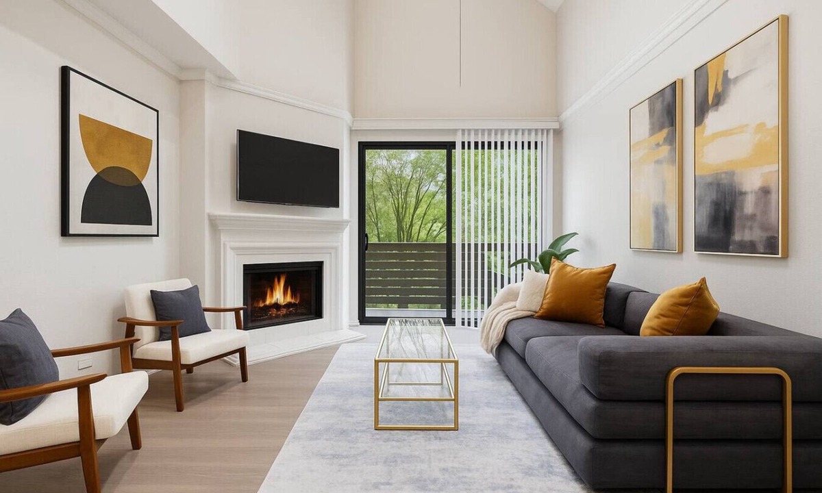Far North Dallas Apartment | Modern Two Story Retreat with Balcony Near Legacy West and Downtown Dallas