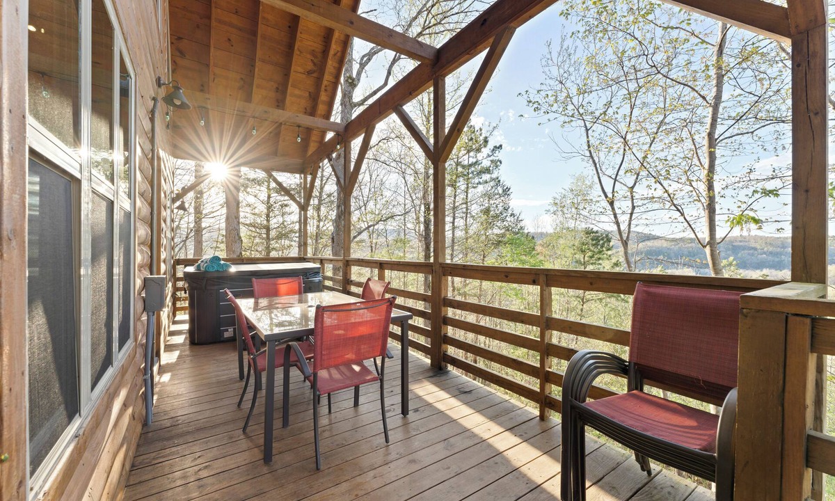Jasper Cabin | Mountain View Cabin w/Hot Tub & Fire Pit