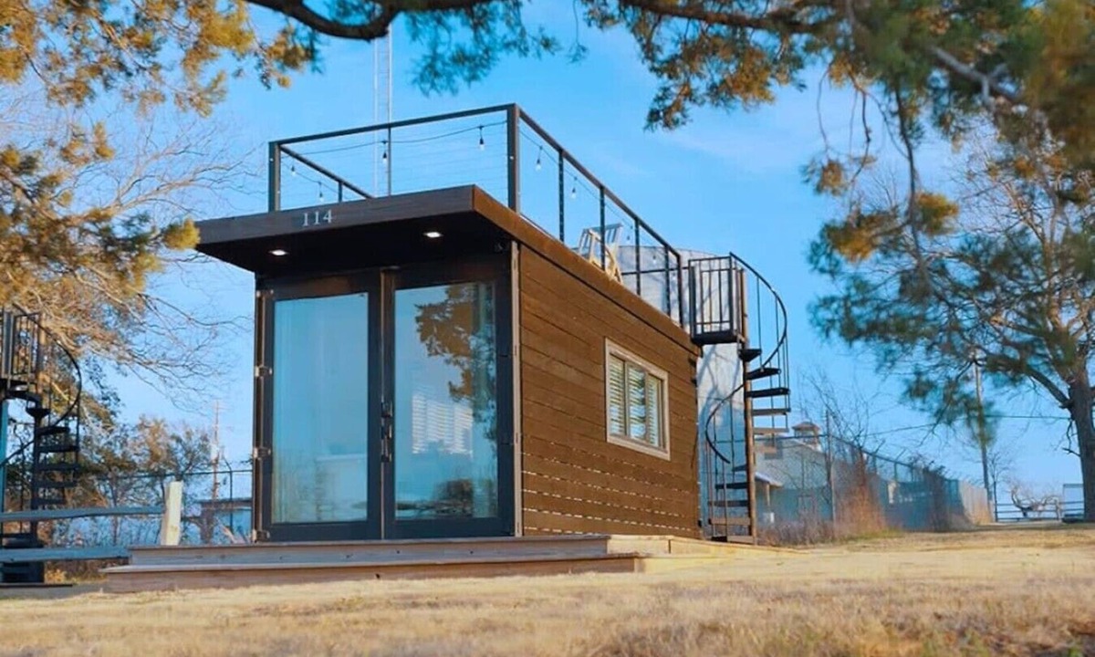 Waco House | Pickelball-The Bluebonnet-Container Home!