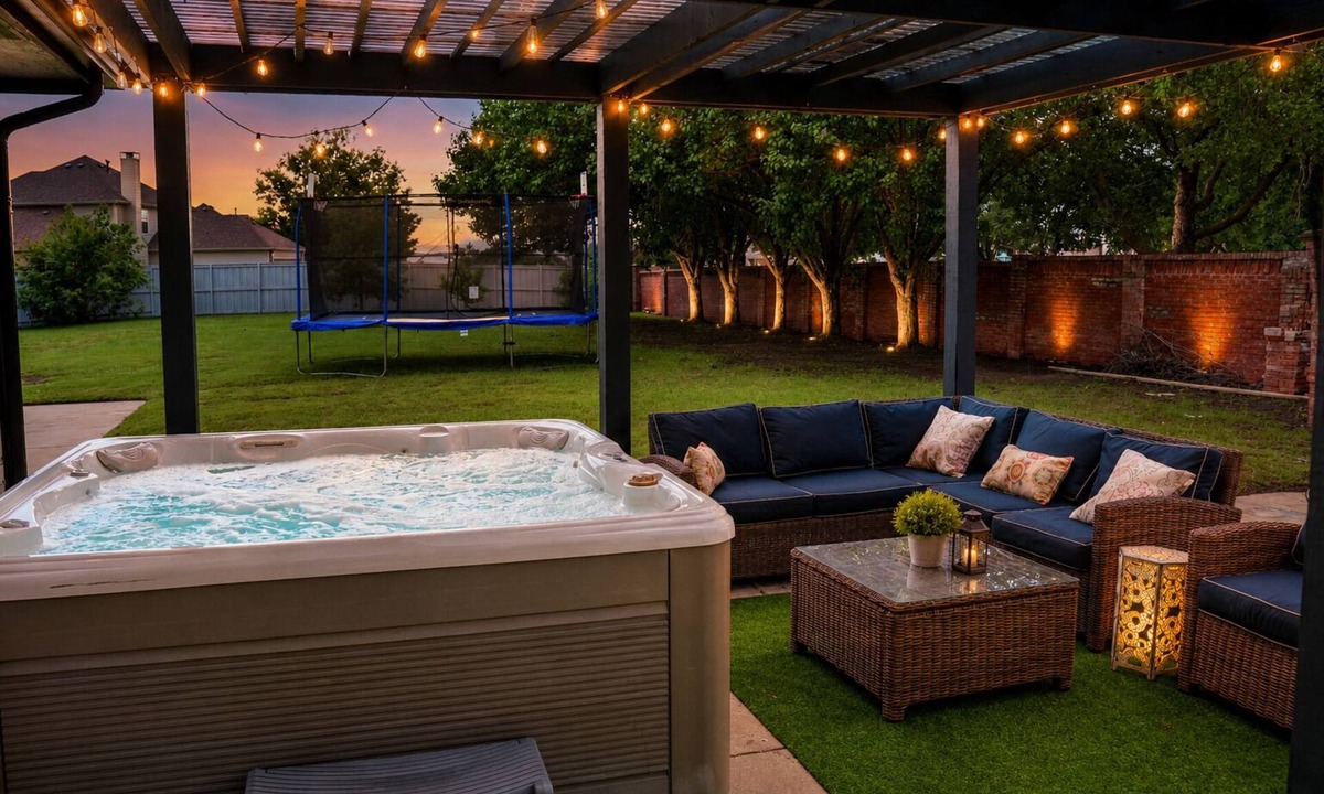 Plano House | Plano Luxury Retreat · Hot Tub · Theater · Game Room Dallas/Frisco Sleeps 8