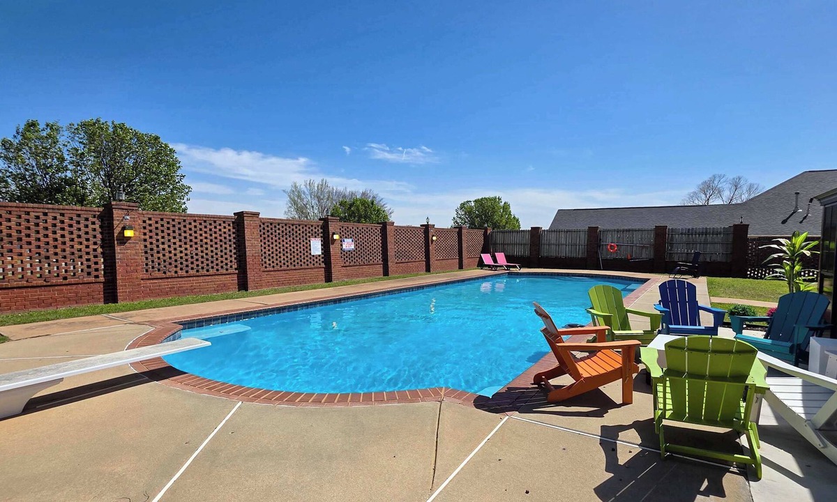 Lawton House | Private Pool Oasis Near Fort Sill & Refuge Slps 10