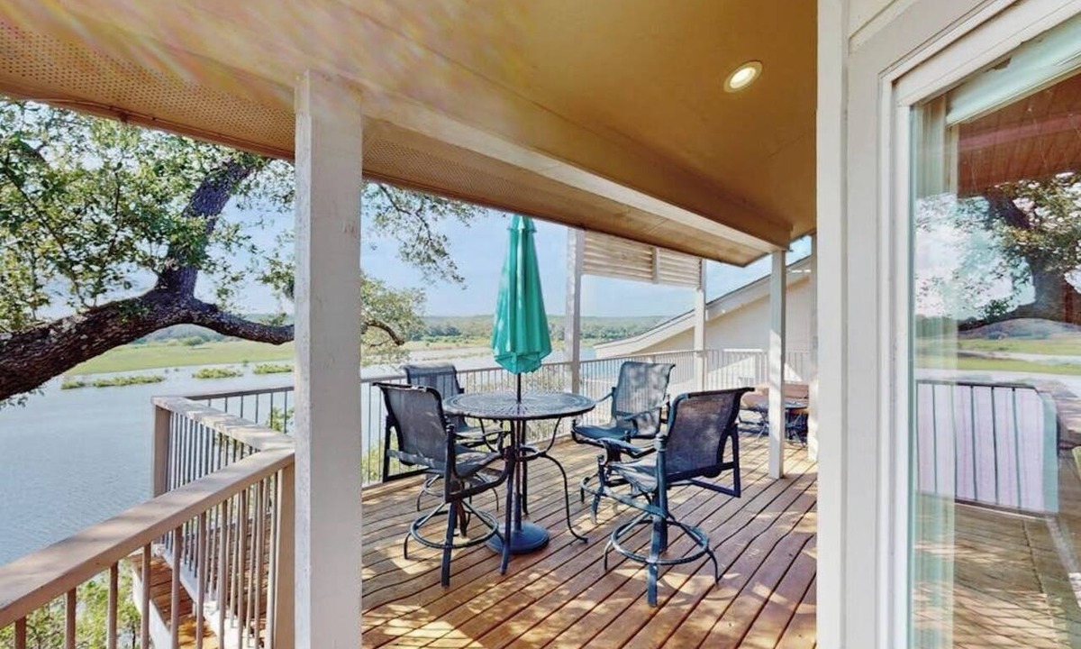 Spicewood Condo | Refined panoramic paradise on Lake Travis with boat launch and Tesla charger