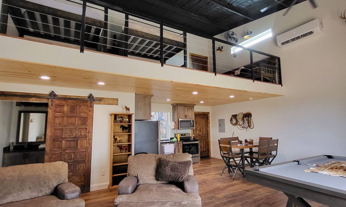Old Glory House | Salt Fork Ranch on the Brazos - ManCave - North of Old Glory & Aspermont, TX
