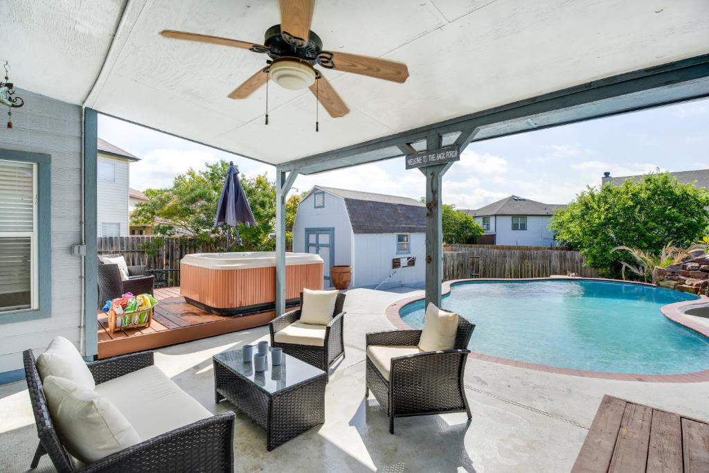 San Antonio House | San Antonio Home w/Private Hot Tub + Pool!