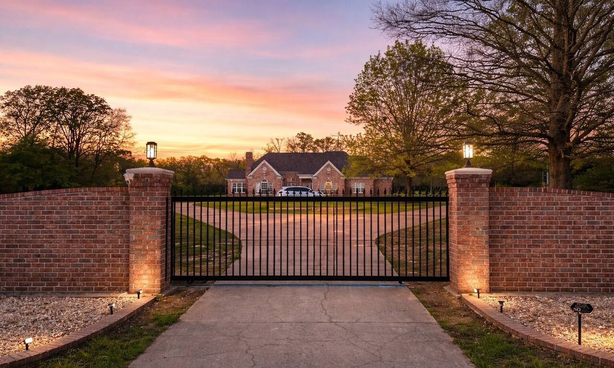 Dogwood House | Single Story, 3500 sq Ft, fenced, 11-Acre Ranch, pond, two King Suites, Off I-30