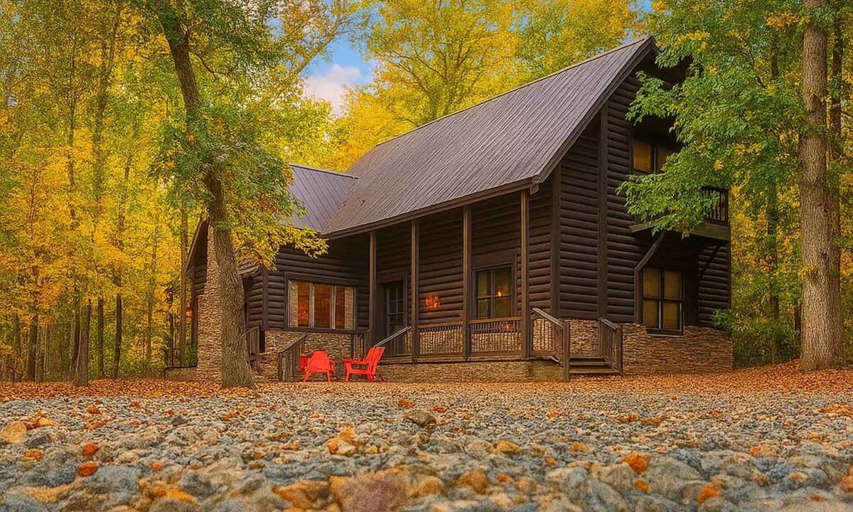 Hochatown Cabin | The Great Escape ⭐KIDs FAVE⭐OutdoorPlay⭐PremiumCabin EVCharger/BoatParking/Tub