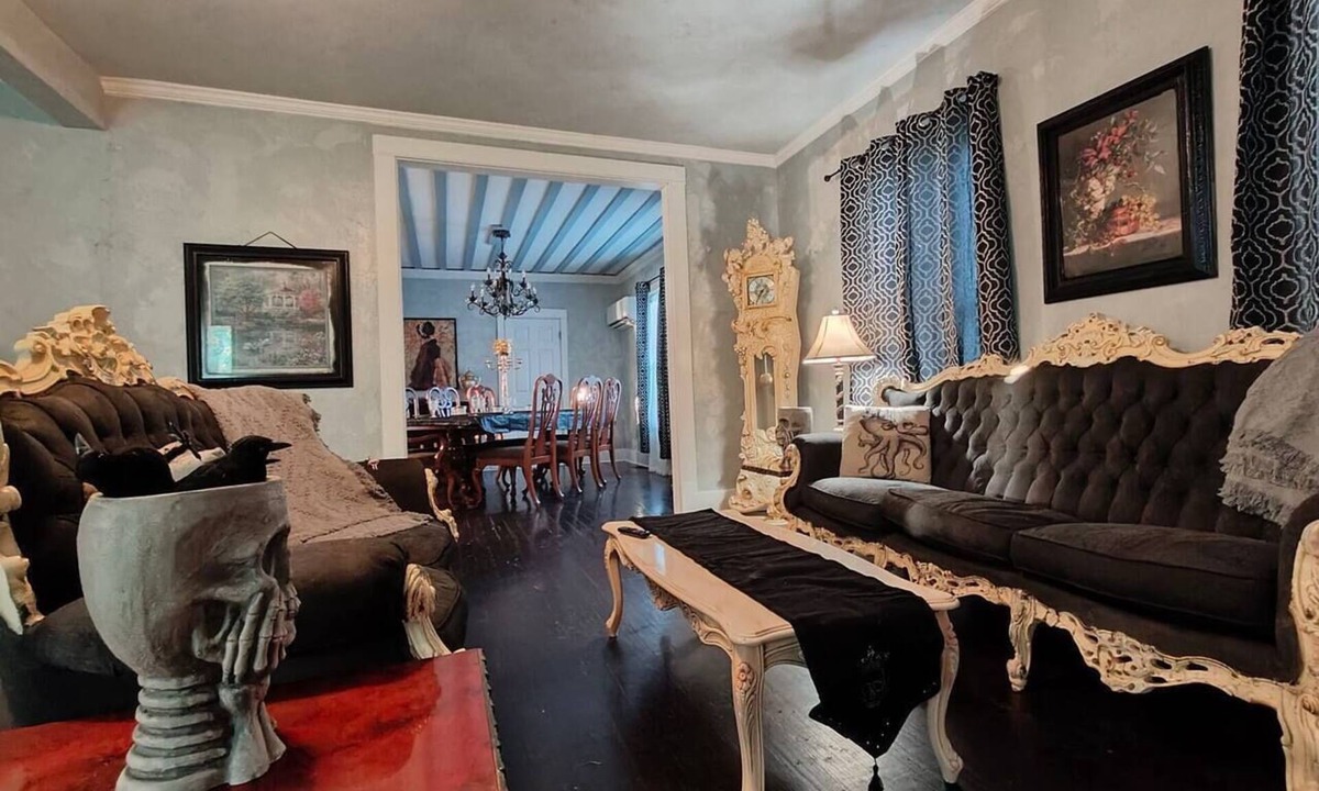 Fort Smith House | The vampire's den, downtown big house, pets ok