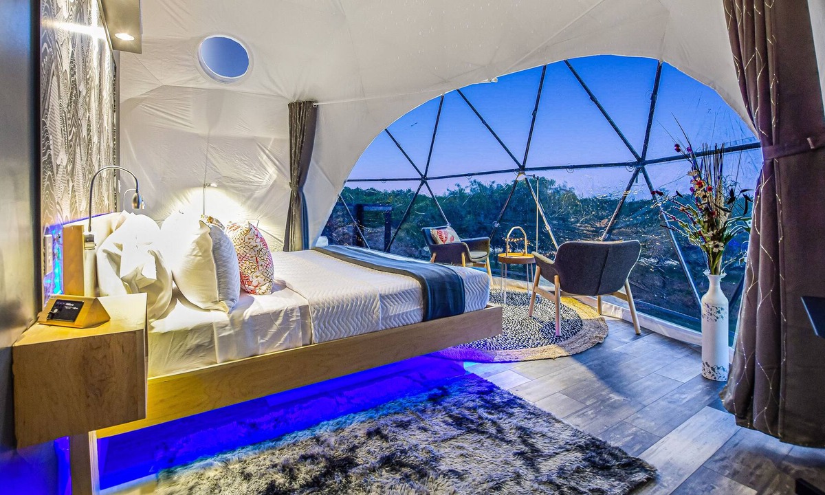Lago Vista Resort | Unique & Plush Eco-Glamping Resort in TX Hill country!