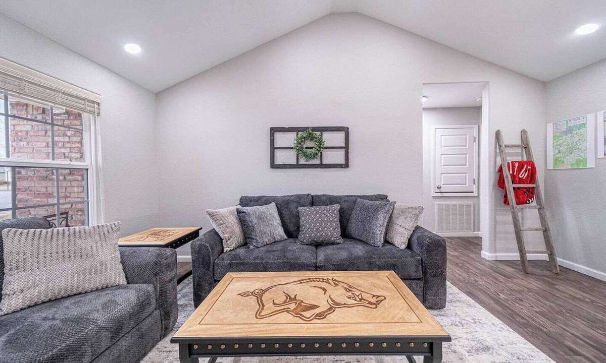 Fayetteville House | Welcome to The Coves Getaway — a peaceful, family-friendly 4-bedroom home.