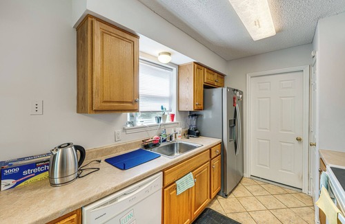 Denton House | 1 Mi to Denton Square: Family Home w/Fenced Yard!