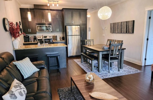 Bromont Condo | 201 Champlain Bromont Apartment with CITQ Mountain View # 248253