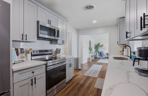 Lake Charles House | 3BD Getaway with pool: Paradise Near the Casinos