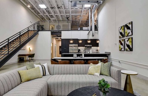Arena District Apartment | 3BR Luxury Loft Near Downtown & Frost Bank Center