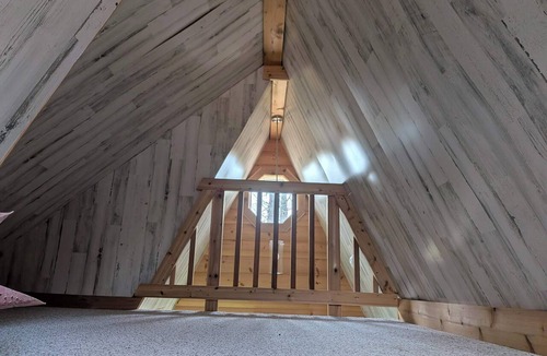 Walker Cabin | A-Frame Tiny House Tucked into the Northwoods