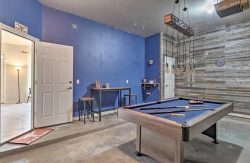 Travis Landing Villa | Airy Villa in Austin w/Badminton/Volleyball Court