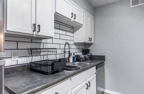 Central Arlington Apartment | Arlington 2BR | AT&T, Globe Life, 6 Flags, Parking