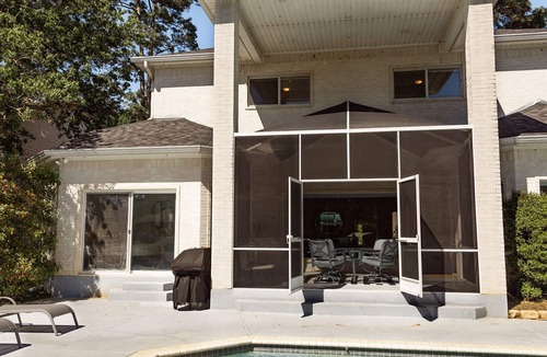 Walden on Lake Conroe House | Aug AVAIL BlueWalden waterfront, 5 ensuite bd-ba, pool-spa, NEW DOCK
