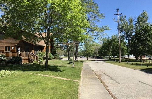 Oscoda House | Beautiful Beachfront Custom Log Cabin on Lake Huron