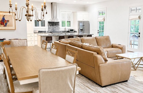 Pass Christian House | Beautiful Waterfront House with Pool, Dock, Screened In Porch