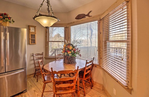 Rogers Cottage | Beaver Lake Retreat w/Game Room & Spacious Deck