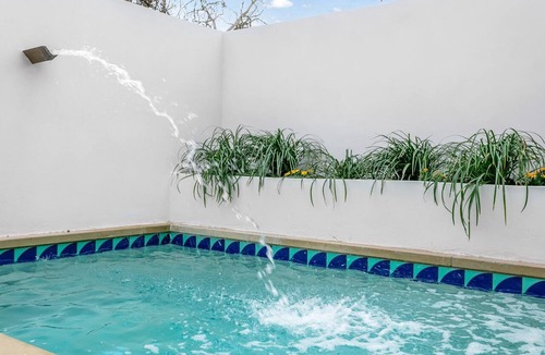 Fredericksburg Cottage | Bijou: Camille | Luxury Cottage | Plunge Pool | Full Kitchen | Seasonal Fireplace