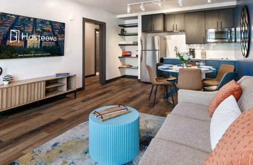 Central Business District Hotel | Bohemian Elegance: 2BR Gem Condo with Balcony