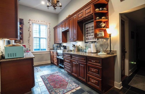 Treme Bed & Breakfast | Boutique Queen Suite with a Private Balcony-Pool Views-and tranquil Gardens
