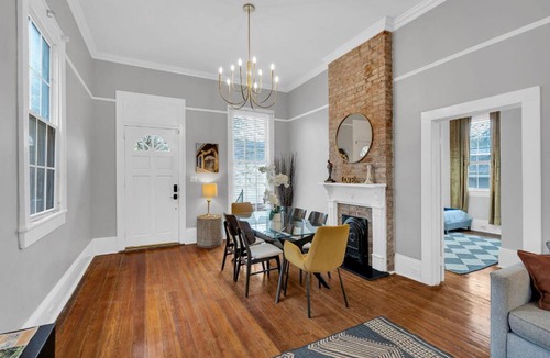 Uptown Historic District Apartment | Bright Uptown home w gated parking
