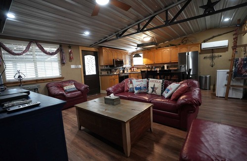 Bridgeport Cabin | Camp QYB Retreat: Private Cabin and Lake House, Hot Tub, Lake Front
