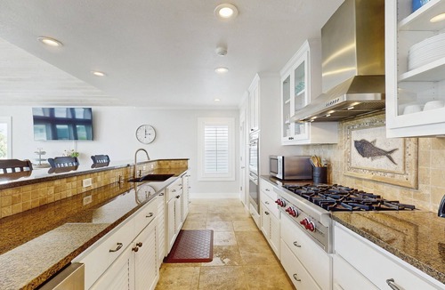 Key Allegro House | Canal-front home with saltwater pool, pool spa, kayaks, dock, & casita