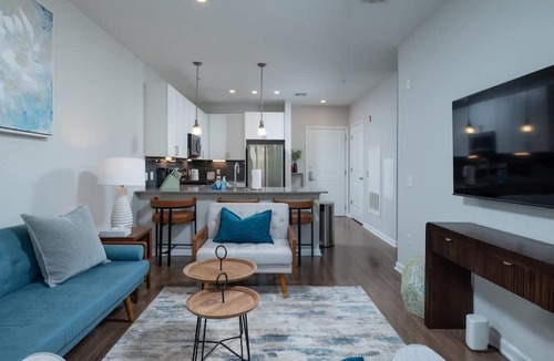 Assembly Square Apartment | Central 1-BR Condo Assembly Row Gym & Pool Sleep 5