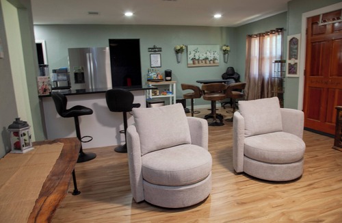 Richardson House | Charming 2-bedroom house in North Dallas -Fully Updated inc 2 dual monitor desks