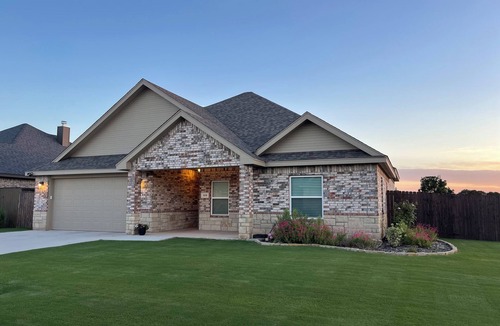 Abilene House | Charming and brand new 3 bedroom home in quiet neighborhood near ACU and HSU