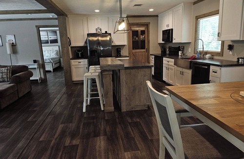 Oakhurst House | Charming, private 3-BR home in lovely Coldspring with WiFi and fenced yard.
