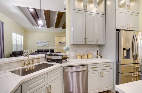 Tomball House | Chic Texas Abode w/Patio & Fenced-In Yard!