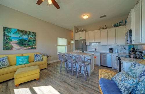 Safe Harbor House | Coastal Soiree | Ocean Views, Game Room, & Steps from Port Aransas Beaches