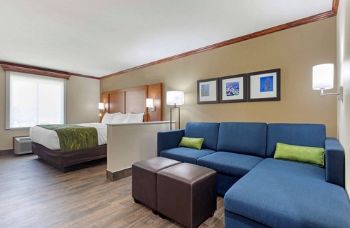 Claiborne Hotel | Comfort Suites West Monroe near Ike Hamilton Expo Center