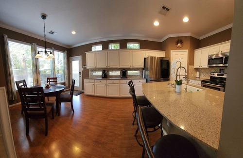 Alden Bridge House | Comfortable, spacious townhome on quiet street. Master on main floor.