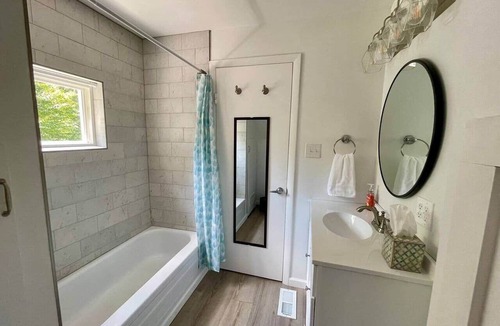Bloomington House | Converted Barn with Hot Tub and Escape Room